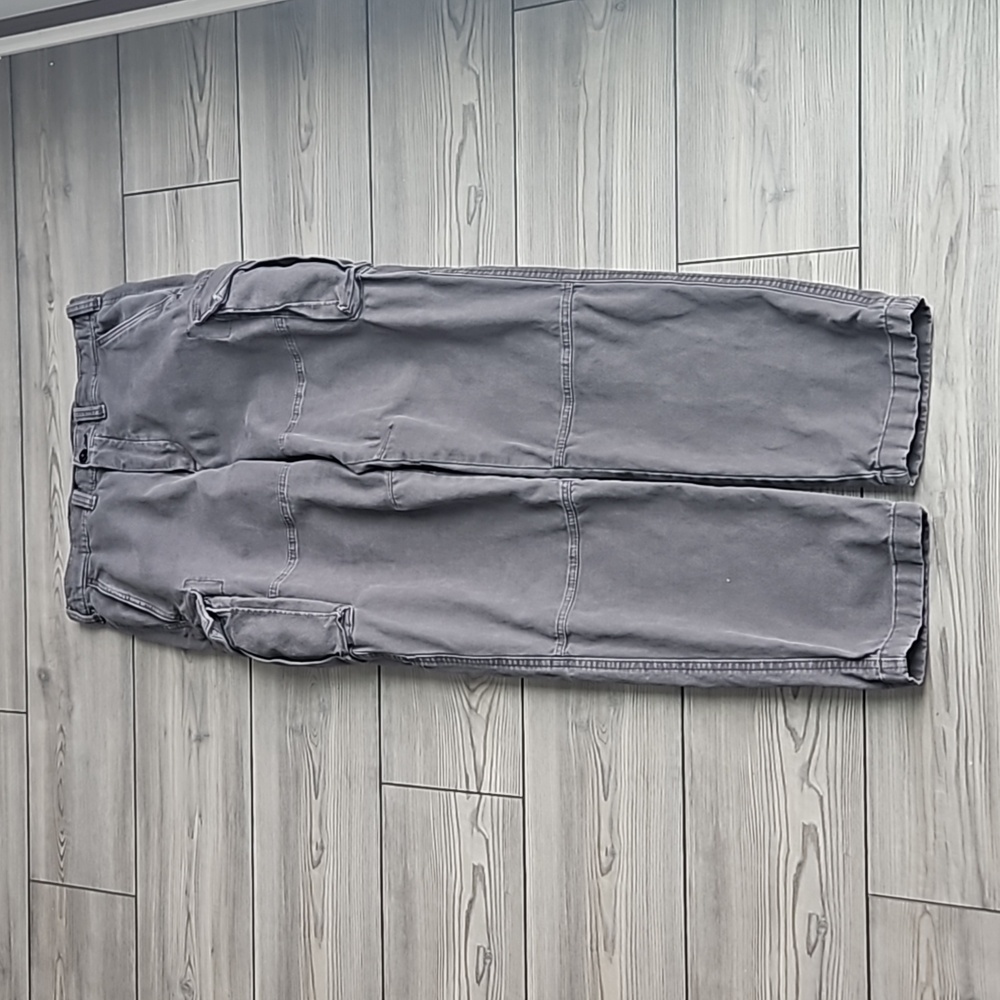 Abercrombie & Fitch Charcoal Cargo Pants